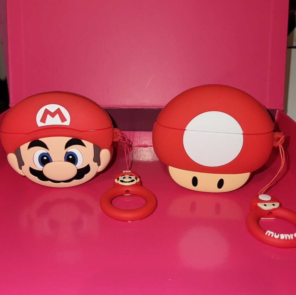 Mario AirPod pro Case Bundle of 2